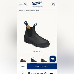 BLUNDSTONE Chelsea Boot #566